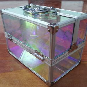 Acrylic Cosmetic Case with Transparent Trays