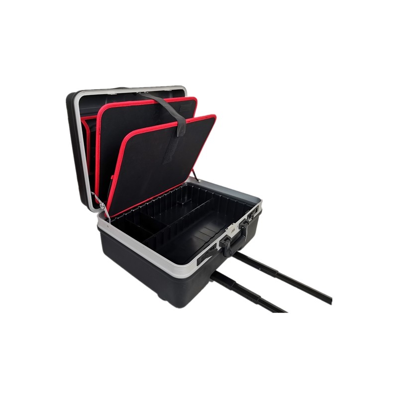 Aluminum ABS Case with wheels
