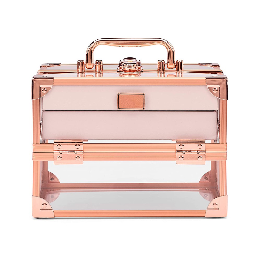Aluminum Acrylic Train Case