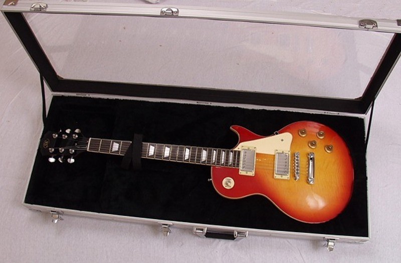Aluminum Guitar Display Case