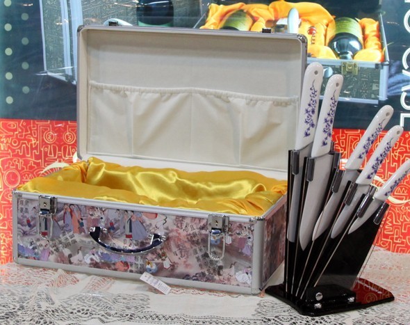 Custom Knife Set Gift Case