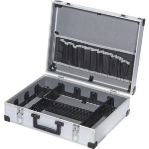 Universal Tool Box Empty Aluminium Customisable Compartment Toolbox 