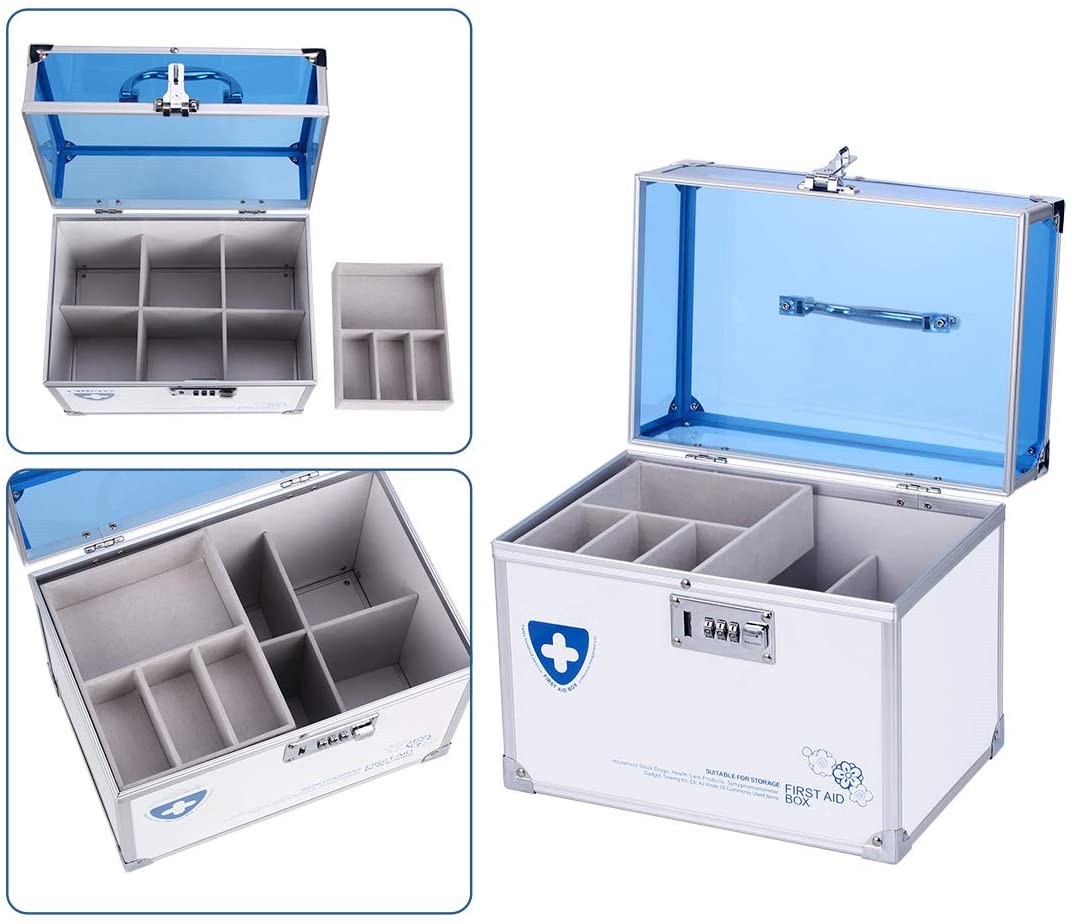 aluminum medicine case